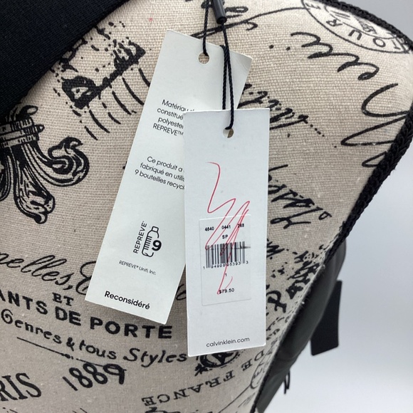 2042. Calvin Klein Gray Sling Bag NWT - Picture 8 of 9